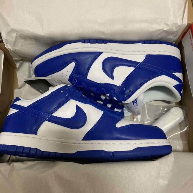 NIKE(ナイキ)のNike Dunk Low  Varsity Royal 青 ブルー24.5cm レディースの靴/シューズ(スニーカー)の商品写真