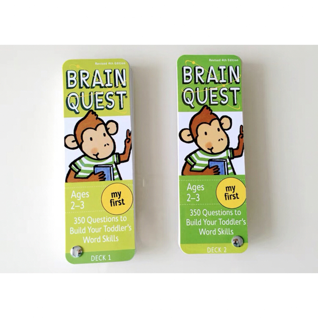 新品 Brain Quest ブレインクエスト 英語クイズ　英語カード　絵本