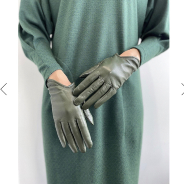 未使用 Mame Kurogouchi Plain Leather Gloves