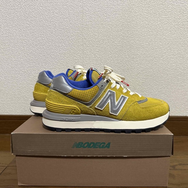 New Balance(ニューバランス)のボデガ×ニューバランス 574 レガシー "イエロー"  メンズの靴/シューズ(スニーカー)の商品写真