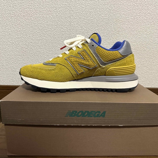 New Balance(ニューバランス)のボデガ×ニューバランス 574 レガシー "イエロー"  メンズの靴/シューズ(スニーカー)の商品写真