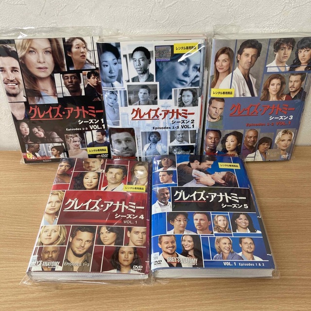 得価正規店】 グレイズ・アナトミー シーズン1〜15 DVD 全169巻の通販