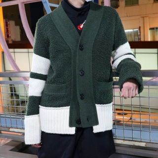 サカイ(sacai)のsacai Wool Knit Cardigan サイズ3 サカイ(カーディガン)