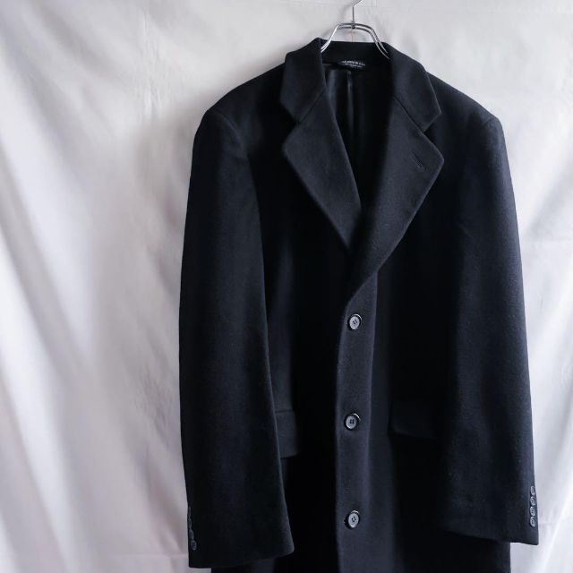 【Christian Dior】ビンテージ ウール 3B チェスターコート