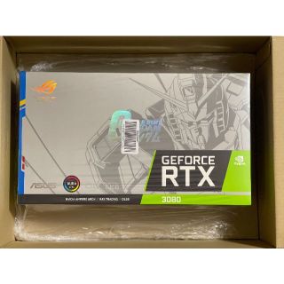 エイスース(ASUS)のASUS NVIDIA GeForce RTX 3080 ガンダム 非LHR(PCパーツ)