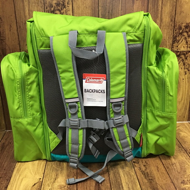 Coleman(コールマン)のColeman TREK PACK 2000032973 コールマン バックパック リュック 旅行 グリーン【中古】【004】 メンズのバッグ(バッグパック/リュック)の商品写真