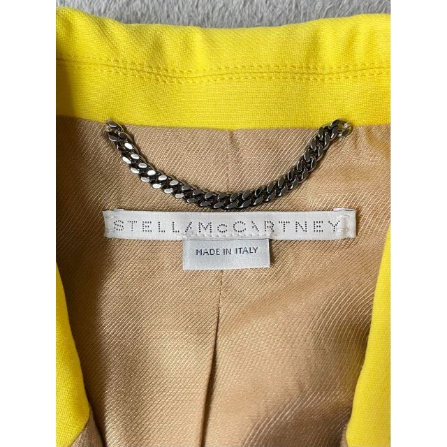 Stella McCartney(ステラマッカートニー)の2021AWステラマッカートニー バックル テーラード ジャケット 36ベージュ レディースのジャケット/アウター(テーラードジャケット)の商品写真