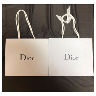 ディオール(Dior)のDIOR ディオール ショッパー ショップ袋 2枚(その他)