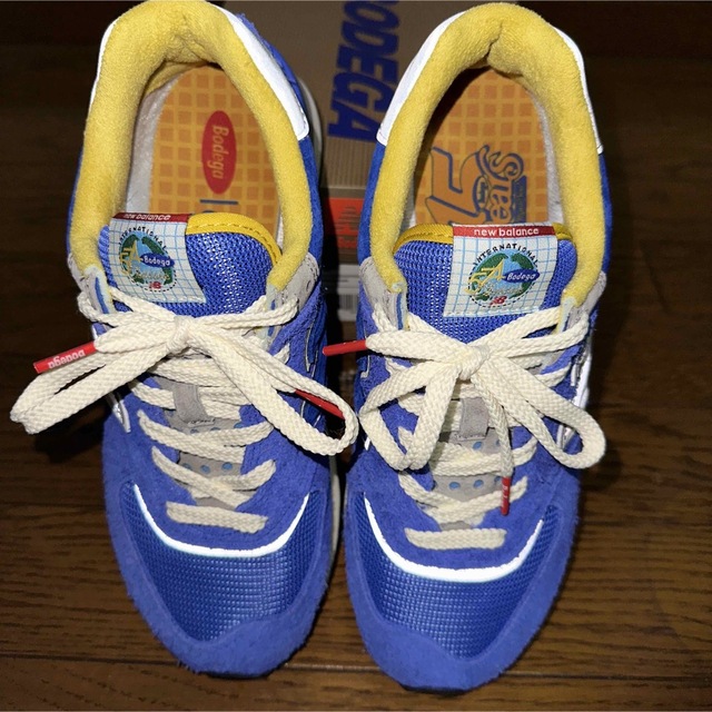 New Balance(ニューバランス)のボデガ×ニューバランス 574 レガシー "ブルー" メンズの靴/シューズ(スニーカー)の商品写真
