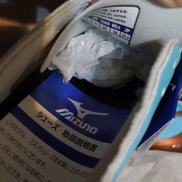 25.0cm モレリアネオ3ジャパン ミズノ サッカースパイク水色mizuno