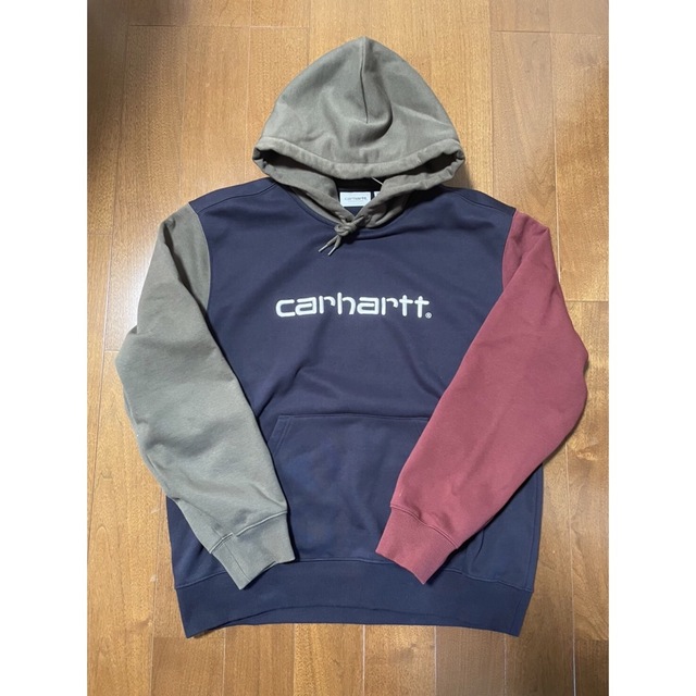 carhartt wip マルチカラー パーカー 刺繍 ロゴ
