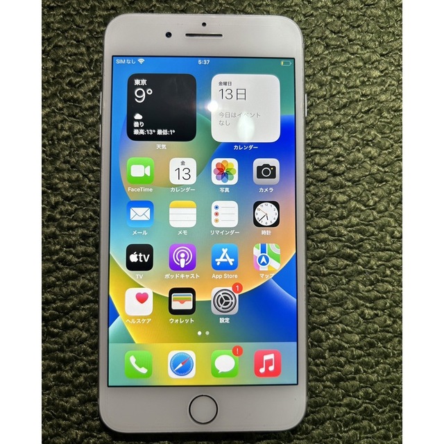 iPhone8プラス　Plus シルバー　64G 値下げ中！！