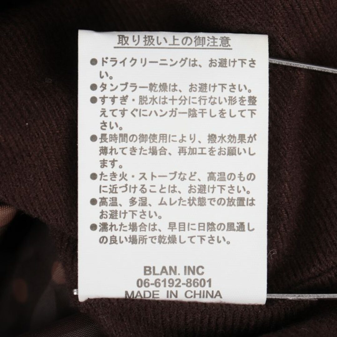 ポンタペス ナイロンジャケット 中綿 無地 フード付き スキー スノボ ウィンタースポーツ レディース Mサイズ ブラウン PONTAPES 9