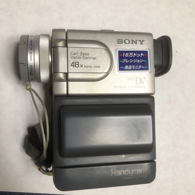 動作品　SONY miniDV ビデオカメラ　DCR-PC10