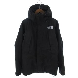 ザノースフェイス(THE NORTH FACE)のザノースフェイス マウンテンジャケット フード ナイロン NP15105 黒 S(マウンテンパーカー)