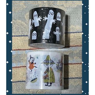 ムーミン(MOOMIN)の【新商品】ムーミンバレーパーク『ムーミンと仲間達』＋『ニョロニョロ』養生テープ(その他)