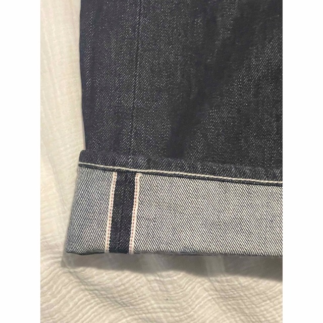 Graphpaper(グラフペーパー)のグラフペーパーSelvage Denim Five Pocket ワイドデニム メンズのパンツ(デニム/ジーンズ)の商品写真