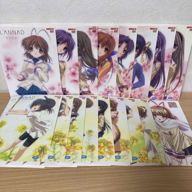 新品未開封】CLANNAD DVD 〈初回版〉TV版劇場版 全巻セットおまけ付-