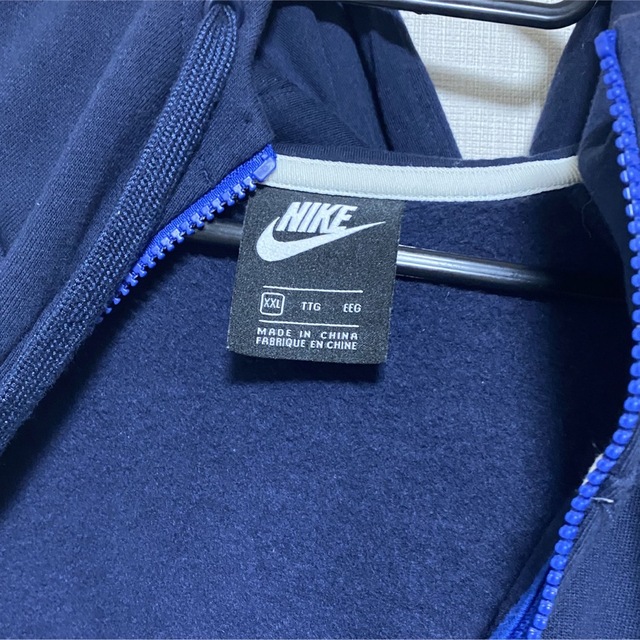 NIKE(ナイキ)のNIKE フード付きパーカー ブルー メンズのトップス(パーカー)の商品写真