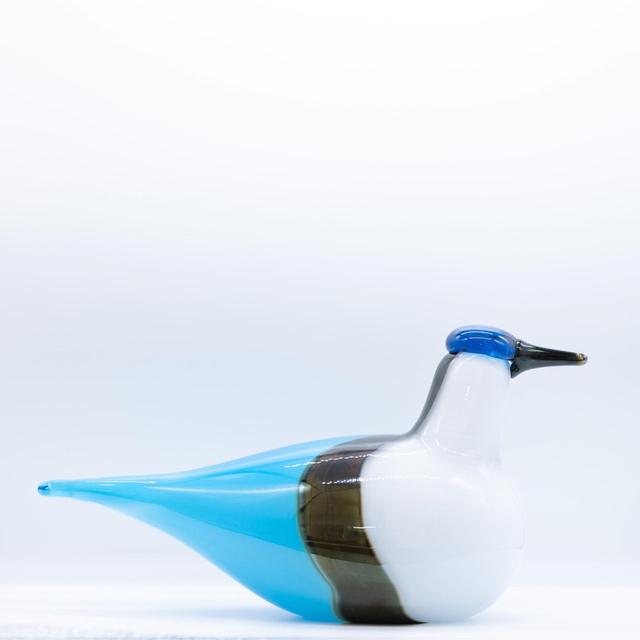 iittala(イッタラ)のイッタラ Oiva Toikka Silver Sandpiper エンタメ/ホビーの美術品/アンティーク(ガラス)の商品写真