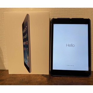 アイパッド(iPad)のiPad mini 初代 ブラック Wi-Fiモデル 16GB(タブレット)