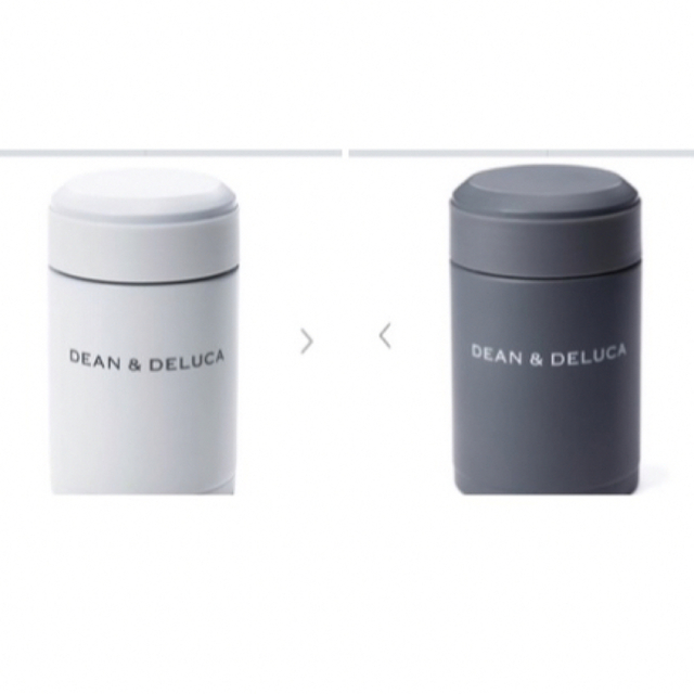 DEAN & DELUCA(ディーンアンドデルーカ)のDEAN & DELUCA　スープポット 300ml チャコールグレー　白 インテリア/住まい/日用品のキッチン/食器(タンブラー)の商品写真