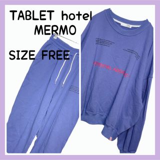 tablet hotel MERMO ミニ裏フーディー「KEYちゃん」ブラック