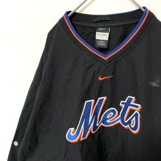 NIKE - 激レア NIKE ナイキ MLB メッツ ナイロンジャケット プル