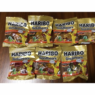 HARIBO Goldbearsハリボーグミ　7袋(菓子/デザート)