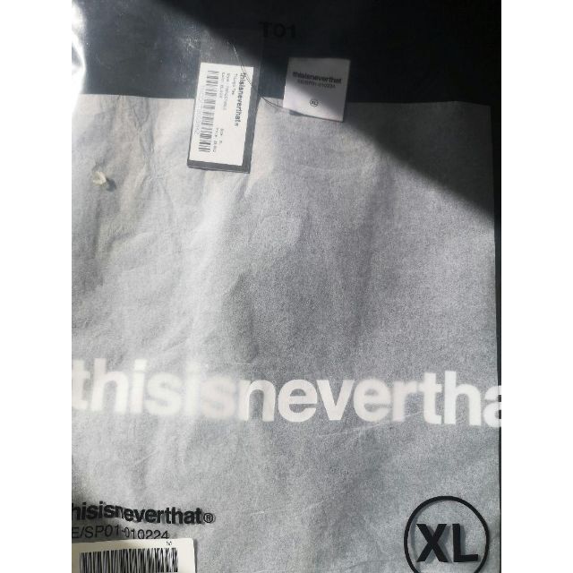 ネバザ Tシャツ ディスイズネバーザット tee 新品 XL