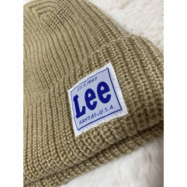 Lee(リー)のLee ニット帽 レディースの帽子(ニット帽/ビーニー)の商品写真