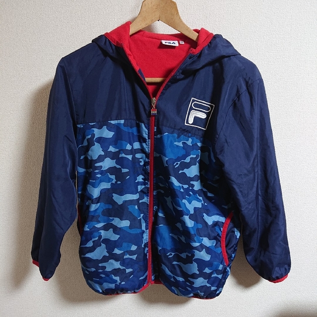 FILA(フィラ)のFILA フード付きジャンパー 150㎝ 男児用 キッズ/ベビー/マタニティのキッズ服男の子用(90cm~)(ジャケット/上着)の商品写真