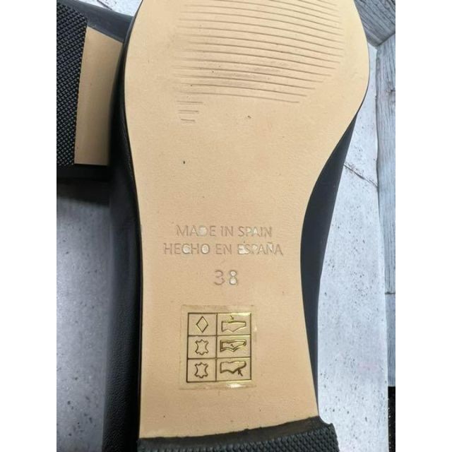REMME(レメ)のREMME レメ　ブラック　約24cm オープントゥ レディースの靴/シューズ(ハイヒール/パンプス)の商品写真