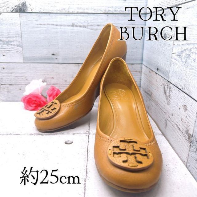 Tory Burch - TORY BURCH ブラウン ラウンドトゥ 8Mの通販 by MAO ...