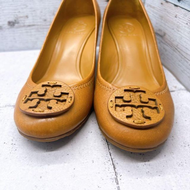 Tory Burch - TORY BURCH ブラウン ラウンドトゥ 8Mの通販 by MAO