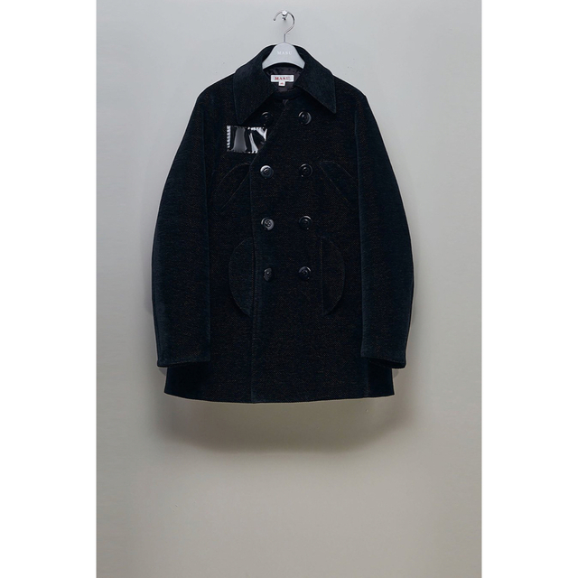 レビュー高評価の商品! 22aw MASU V COAT PEA NECK ピーコート