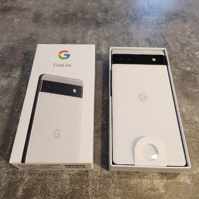Google Pixel(グーグルピクセル)の【新品】Google Pixel 6a 128GB チョーク スマホ/家電/カメラのスマートフォン/携帯電話(スマートフォン本体)の商品写真