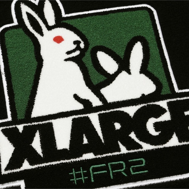 【佐藤ノアさん着用】fr2 × xlarge  Boa Hoodie