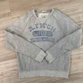 アバクロンビーアンドフィッチ(Abercrombie&Fitch)の美品アバクロ★メンズトレーナー(Tシャツ/カットソー(七分/長袖))