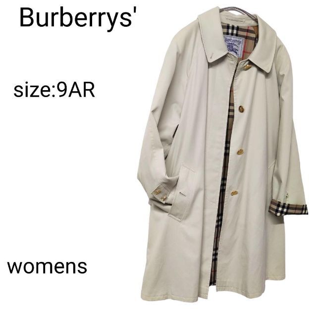 BURBERRY(バーバリー)のBurberrys バーバリーズ ステンカラーコート ロングコート ノバチェック レディースのジャケット/アウター(ロングコート)の商品写真