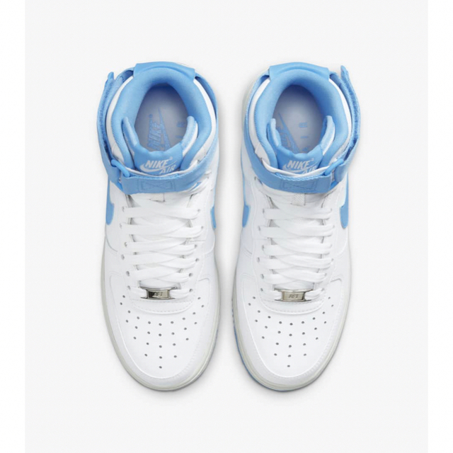 新品》NIKE WMNS AIR FORCE 1 HIGH OG QS UNC-