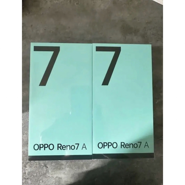 【新品未開封】OPPO Reno7 A ドリームブルー SIMフリー　2台