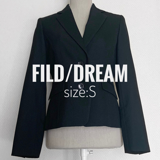 フィールドドリーム(field/dream)の【1000円OFF】fild dream スーツジャケット 黒 L(スーツジャケット)