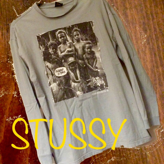 ステューシー(STUSSY)のSTUSSYプリントロンT   L(Tシャツ/カットソー(七分/長袖))