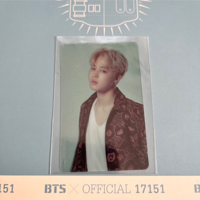 BTS 防弾少年団 jimin ジミン wings armyブース フォトカード-