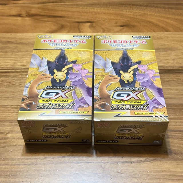 ポケモンカード(タッグオールスターズ) box 未開封 シュリンク付き-