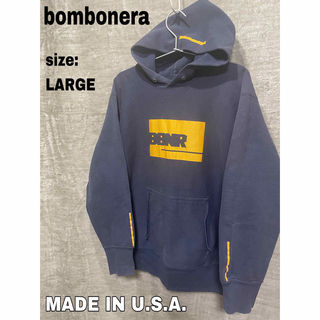 ボンボネーラ(bombonera)のbombonera/ボンボネーラ パーカー サイズ:LARGE USA製(パーカー)