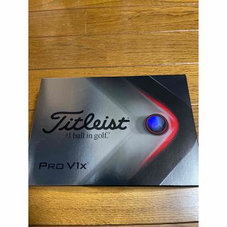 タイトリスト(Titleist)のタイトリスト　pro v1x  1ダース(その他)