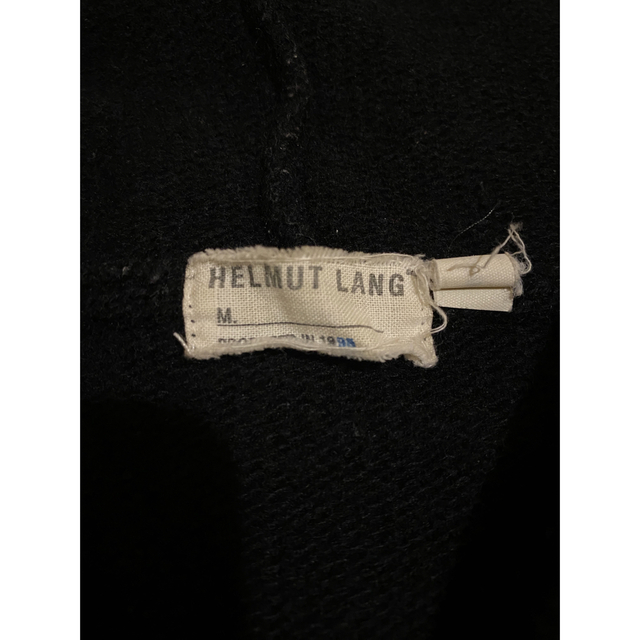 HELMUT LANG(ヘルムートラング)のHelmut Lang アーカイブ　ウールニット　ブラック メンズのトップス(ニット/セーター)の商品写真