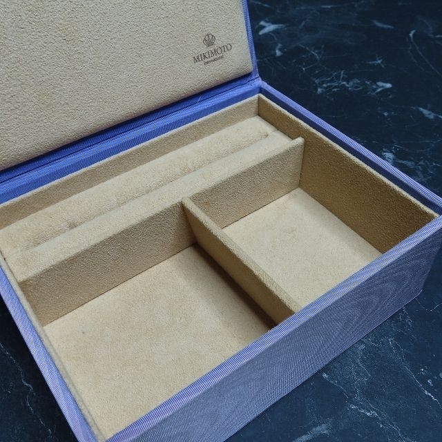 MIKIMOTO - ミキモトパール宝石箱ジュエリーボックスケース MIKIMOTO - ミキモトパール宝石箱ジュエリーボックスケース